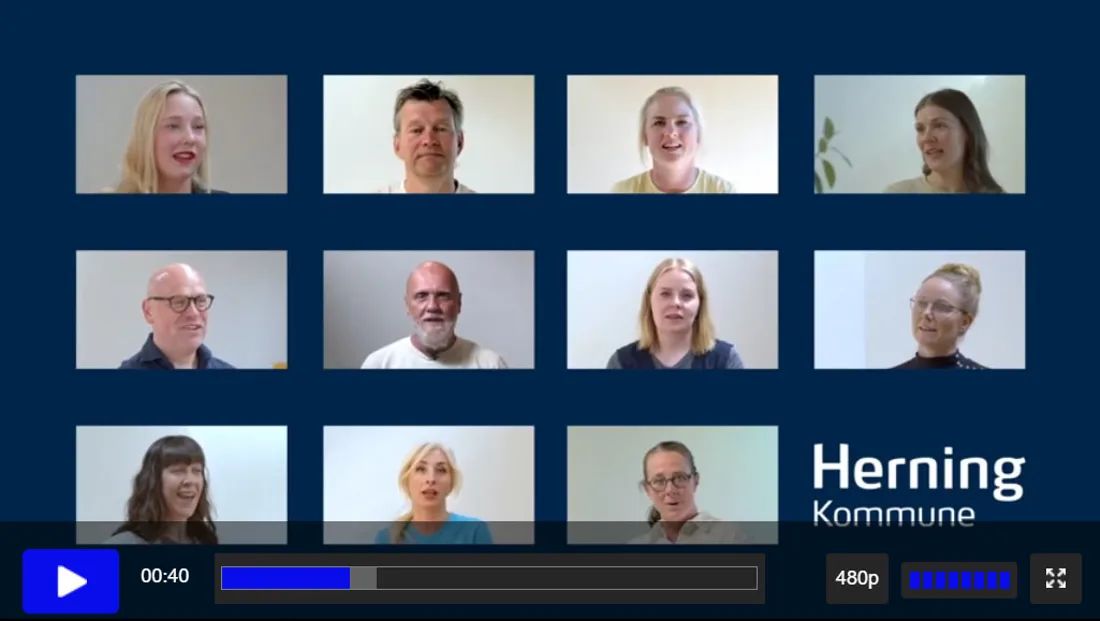 Fra onboarding-materialet til nye medarbejdere.
